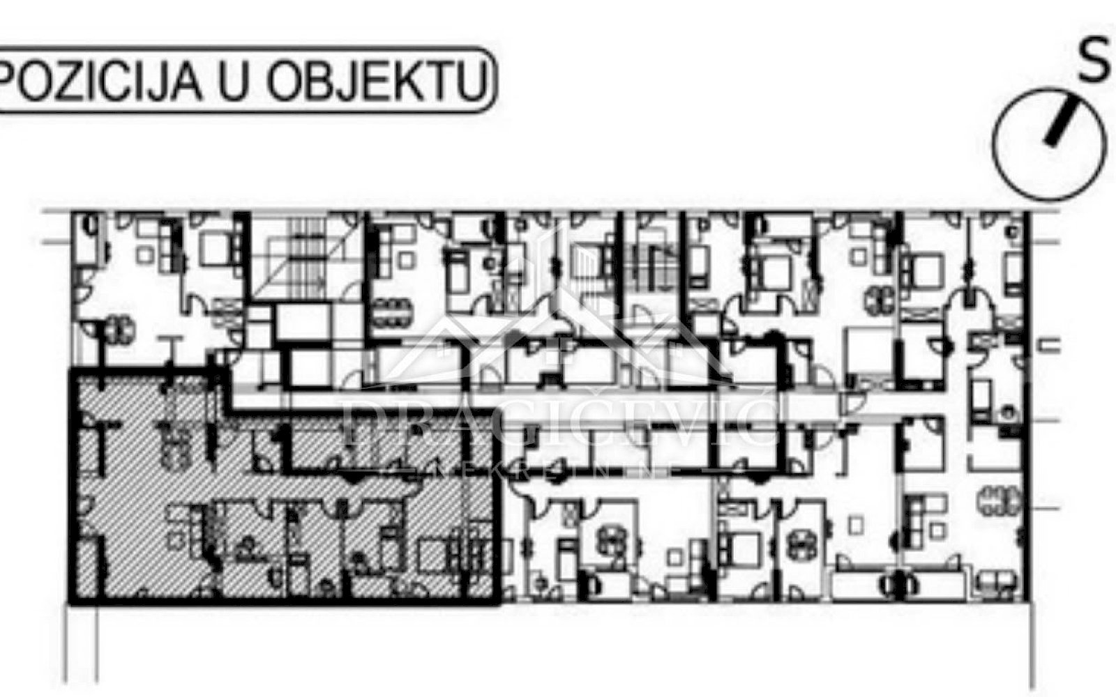 Petosoban stan 140m2 na 16tom spratu
