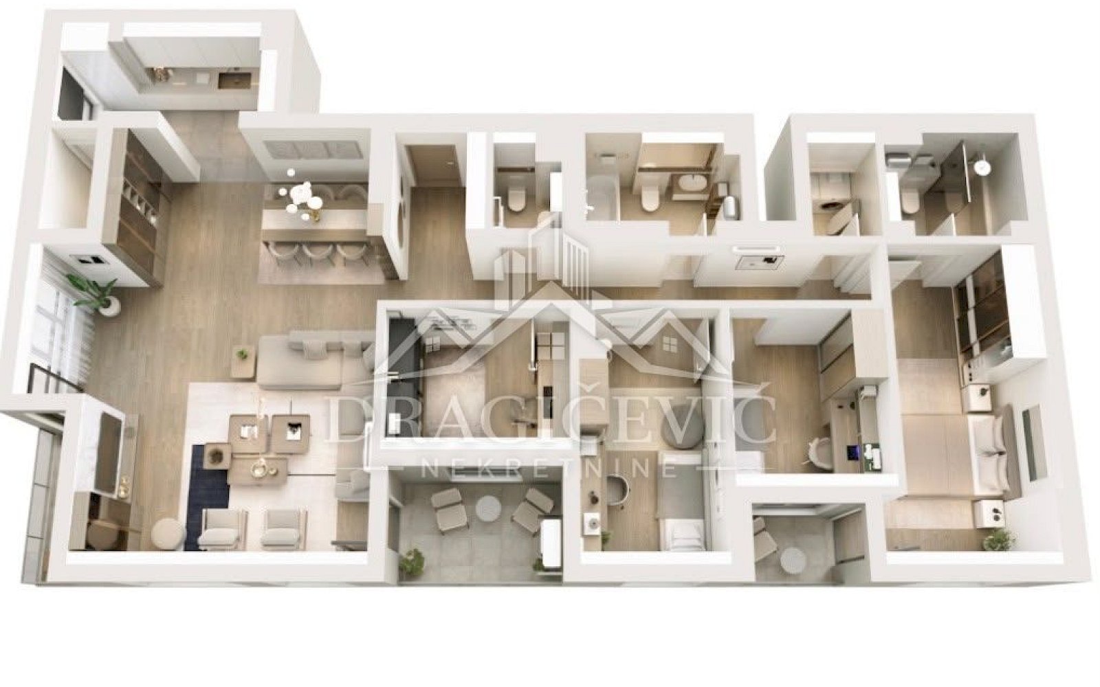 Petosoban stan 140m2 u novogradnji