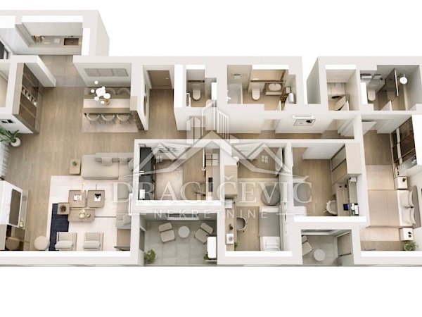 Petosoban stan 140m2 u novogradnji