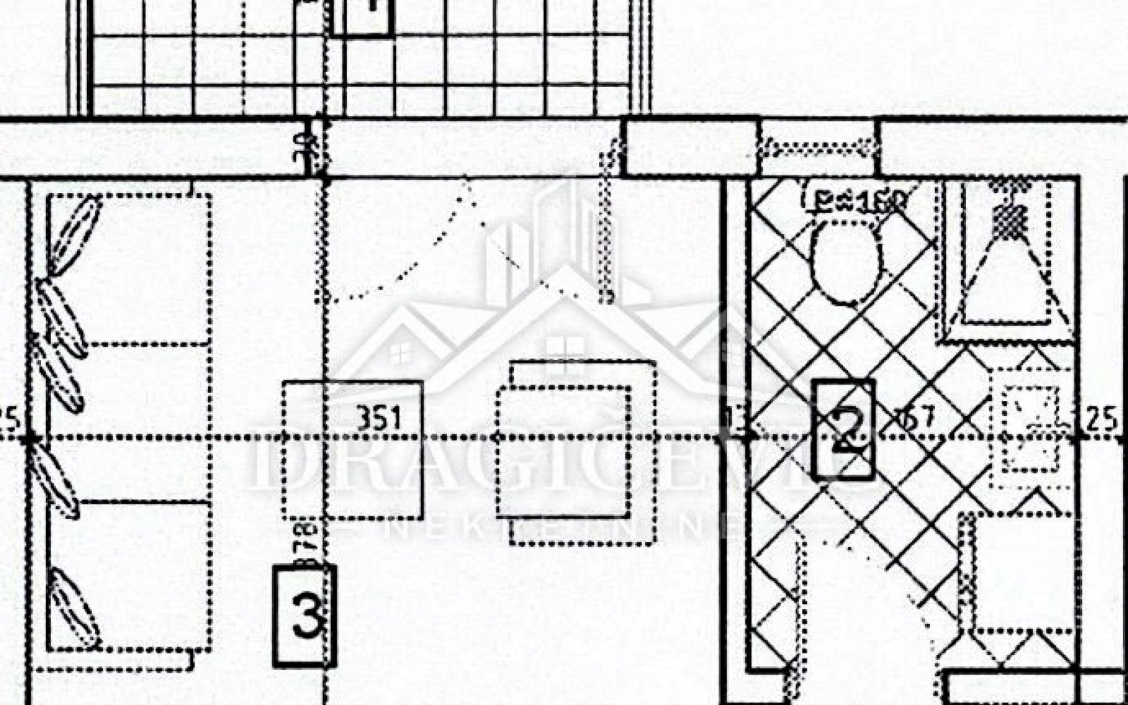 Uknjižena garsonjera 22,83m2 novogradnja